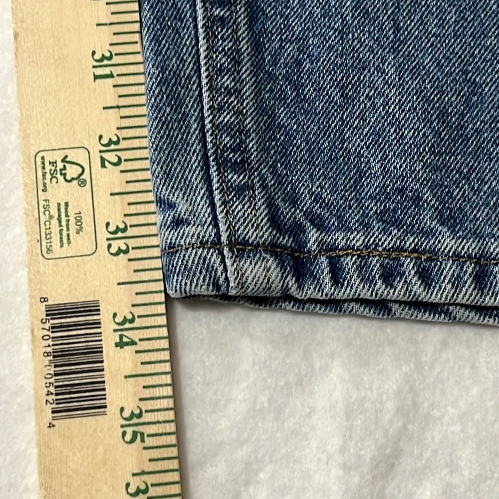 Carhartt Men's Straight‎ Leg Heavy Denim Jeans Measures 38x34 Medium Wash - Picture 10 of 10